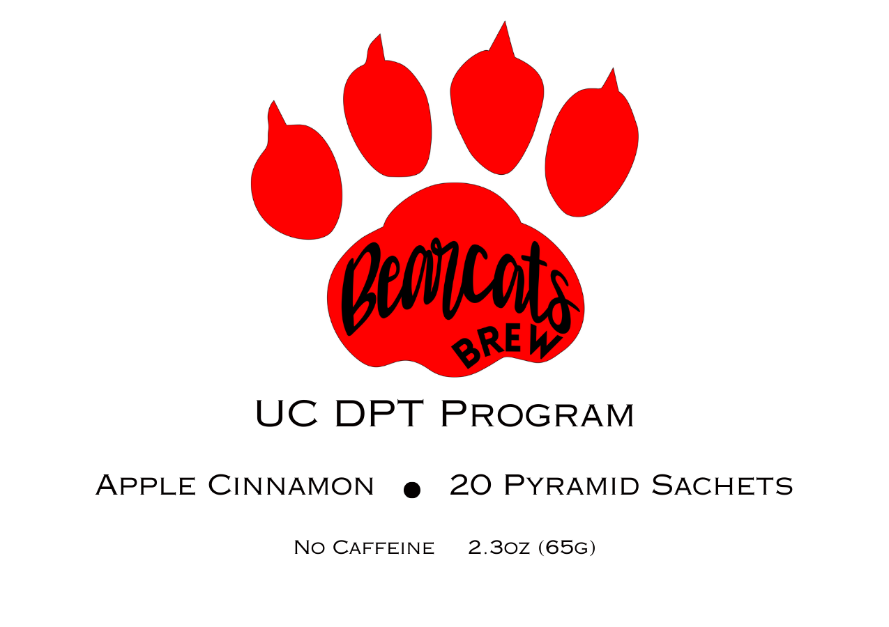 UC DPT - Apple Cinnamon Tea Sachets