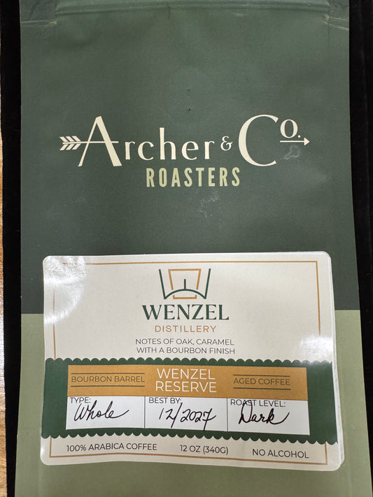 Wenzel Reserve Bourbon Barrel Aged Coffee